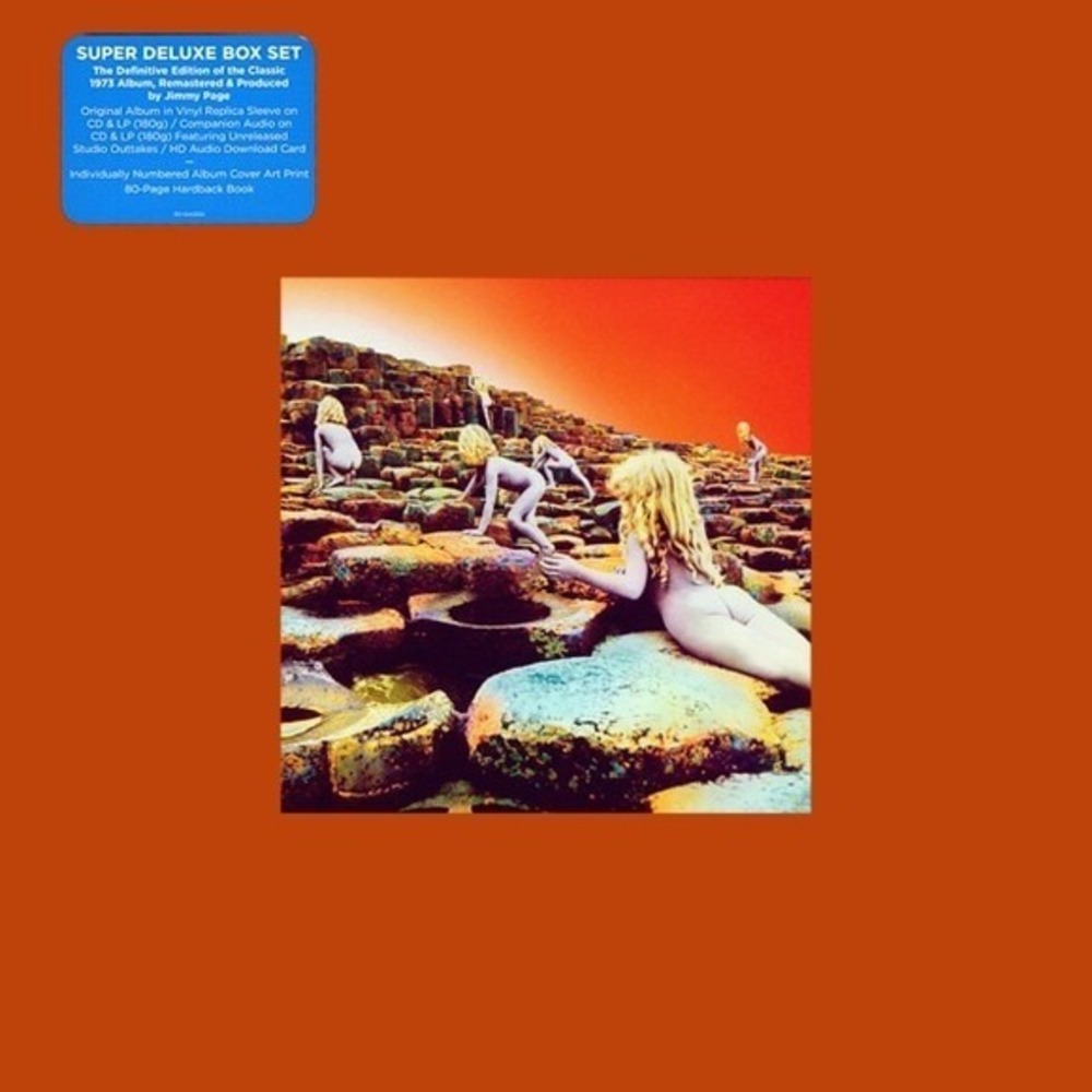 Led Zeppelin - Houses Of The Holy Super Deluxe Edition Vinyl 2 LP 2 CD Book Open